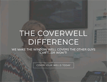 Tablet Screenshot of coverwell.com